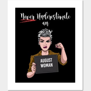 August Woman Posters and Art